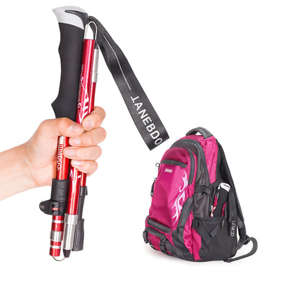 Collapsible Adjustable Hiking Walking Sticks