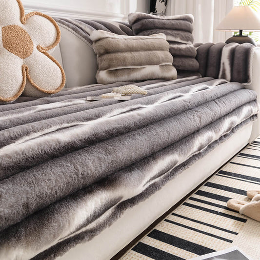 Stylish Soft Multi Colored Throw Sofa Cover - Lusomart
