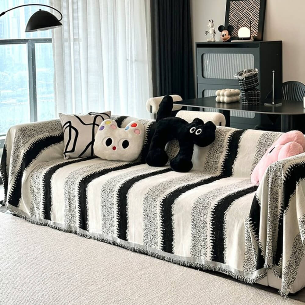 Stylish Fabric Sofa Slipcover Protector