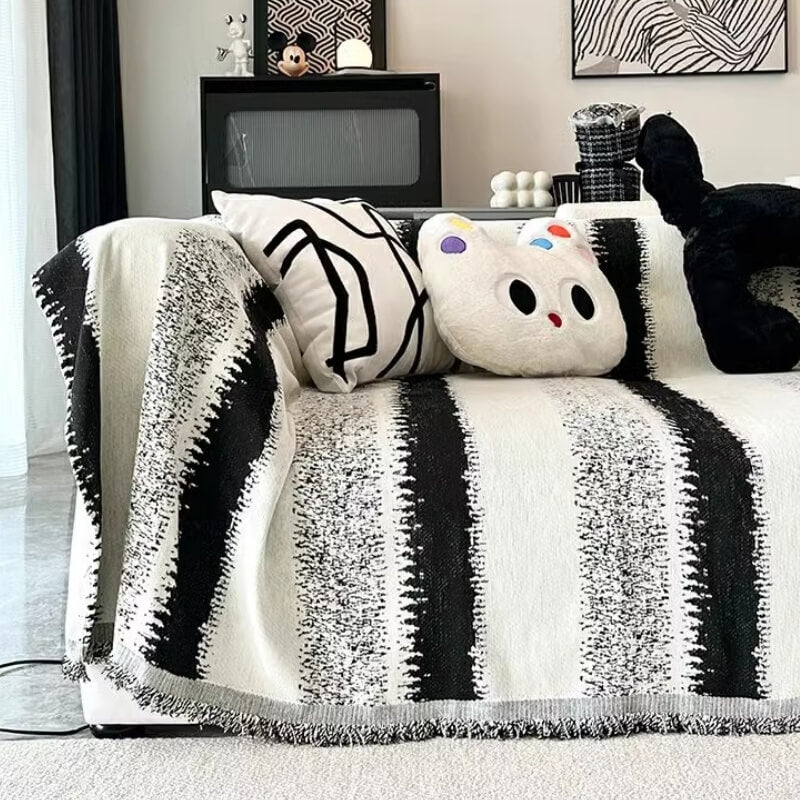 Stylish Fabric Sofa Slipcover Protector