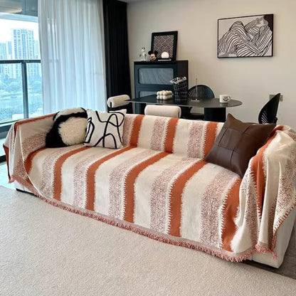 Stylish Fabric Sofa Slipcover Protector