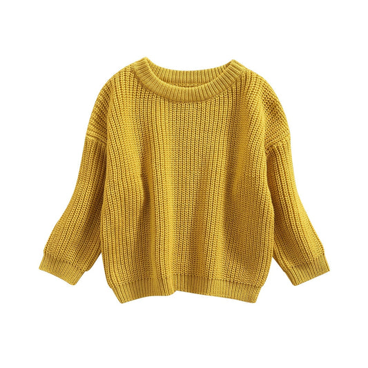 Stylish Baby Knit Sweater in Multiple Colors - Lusomart