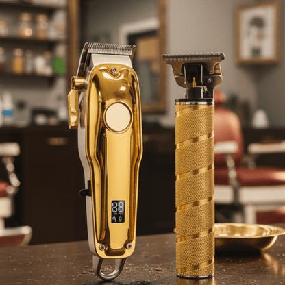 Premium 3-in-1 Grooming Kit Trimmer and Shaver - Lusomart