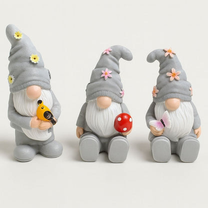 Garden Decorative Mini Gnome Set - Lusomart