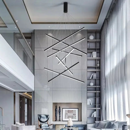 Luxury Sleek Contemporary Dining Chandelier Light