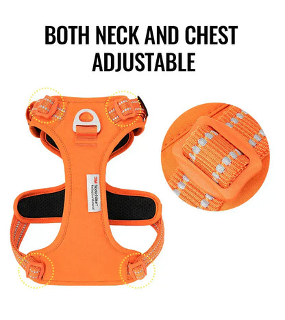 Comfortable Adjustable No Pull Dog Vest for All Breeds