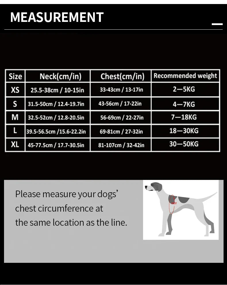 Comfortable Adjustable No Pull Dog Vest for All Breeds