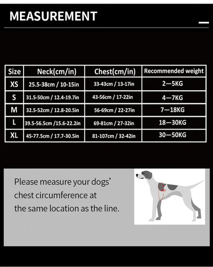 Comfortable Adjustable No Pull Dog Vest for All Breeds