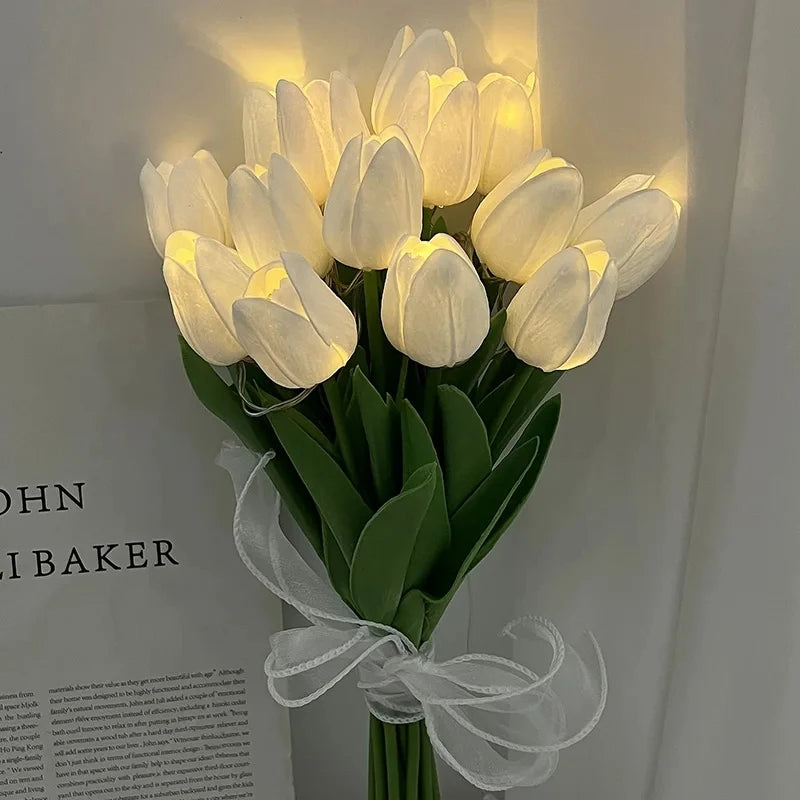 Colorful LED Flower Table Lamp - Lusomart