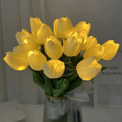 Colorful LED Flower Table Lamp