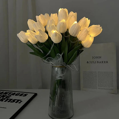 Colorful LED Flower Table Lamp