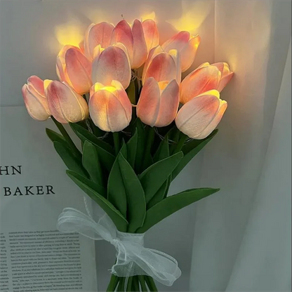 Colorful LED Flower Table Lamp