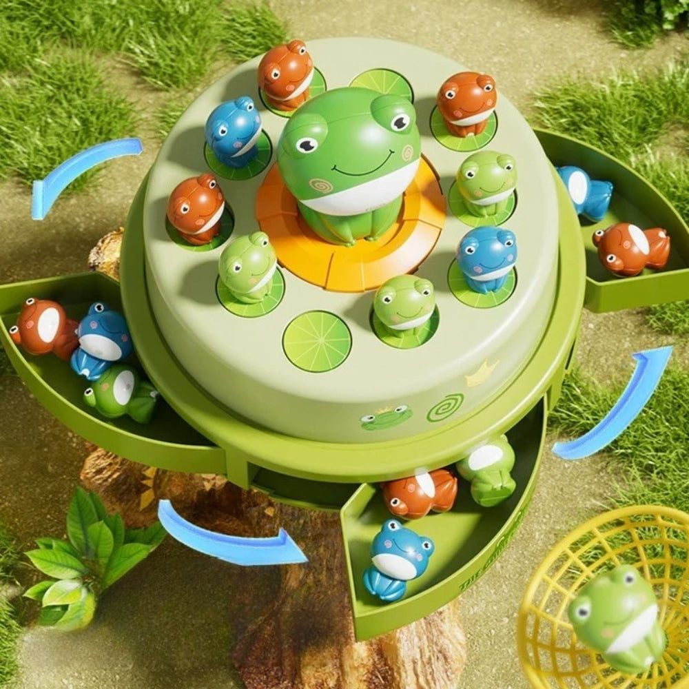 TuneFrog – Interactive frog music toy with tapping fun and skill-building features for toddlers 3