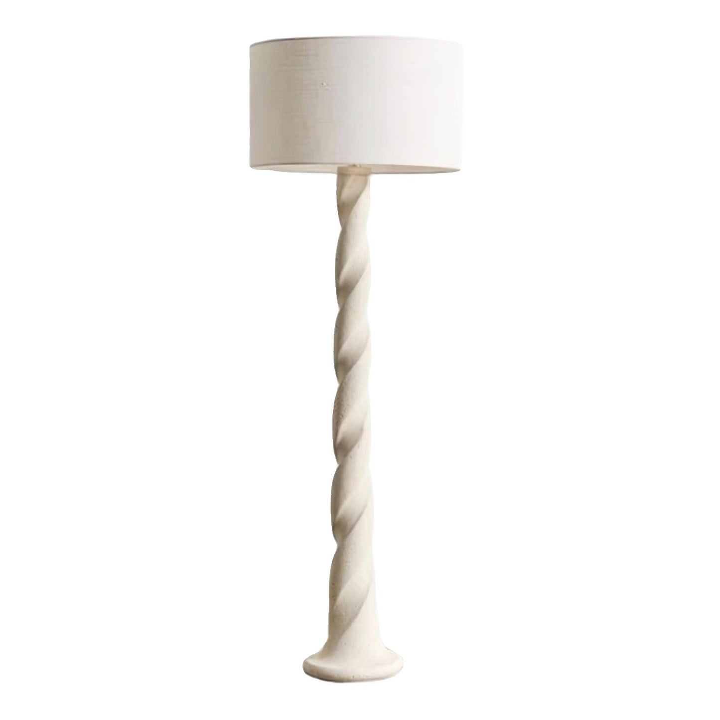 TwistLight | Elegant Minimalist Modern Floor Lamp with Fabric Shade 3