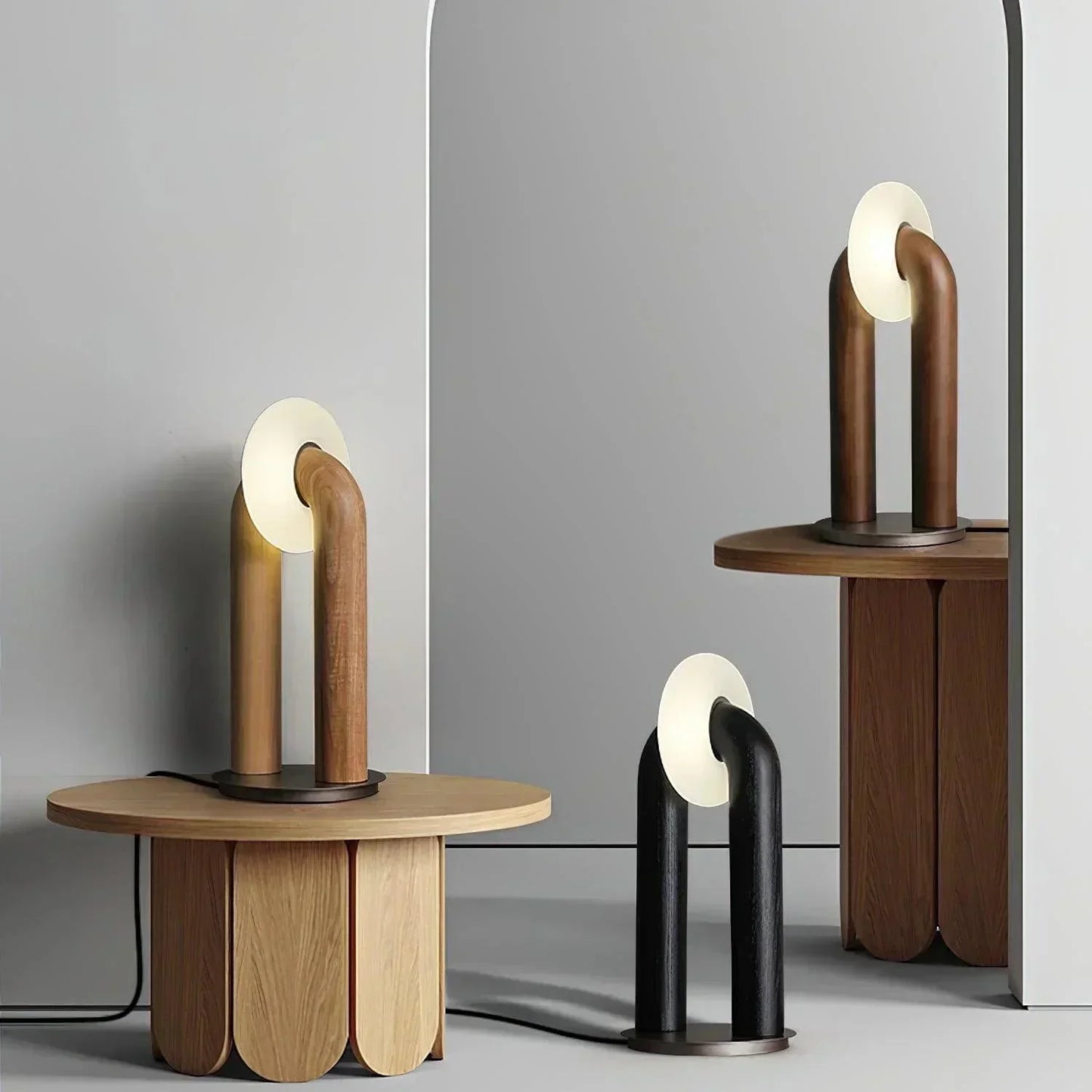 Elegant Curved Table Lamp