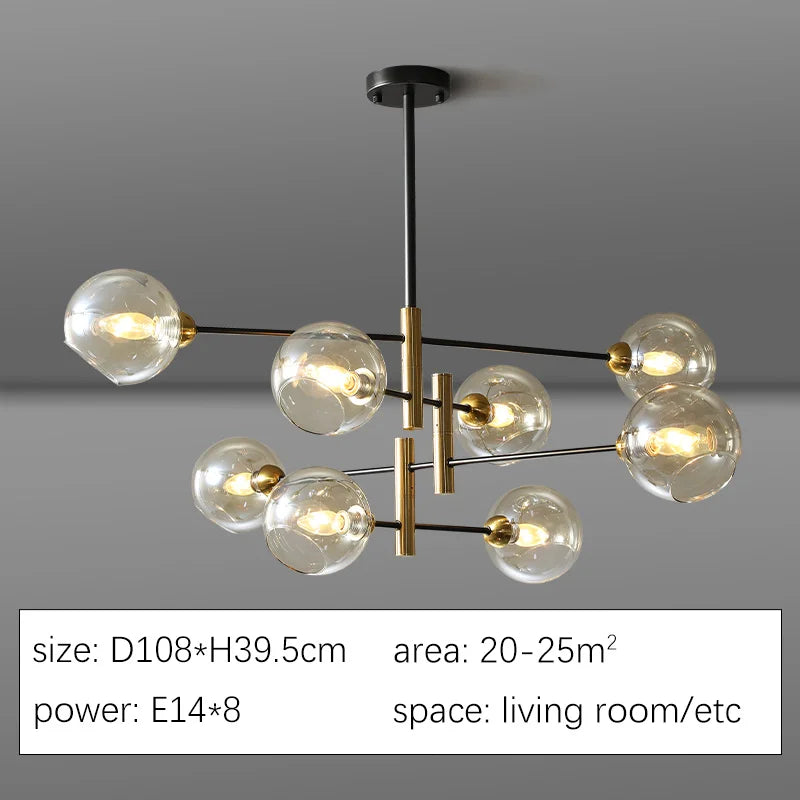 Coastal Crystal Ceiling Light