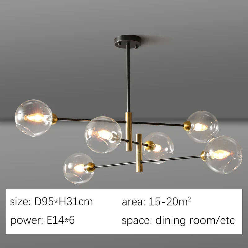 Coastal Crystal Ceiling Light