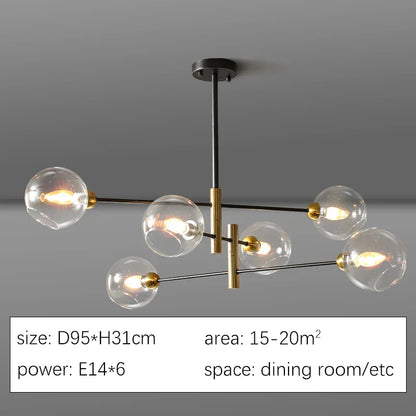Coastal Crystal Ceiling Light