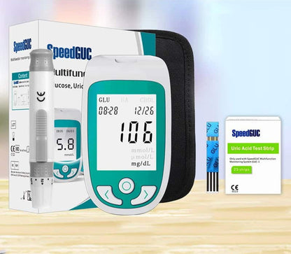 Advanced Health Tracker: Cholesterol, Sugar & Acid Tester