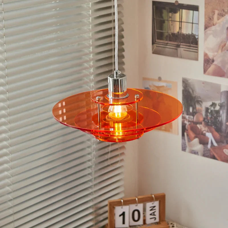 Vintage Glass Hanging Ceiling Light