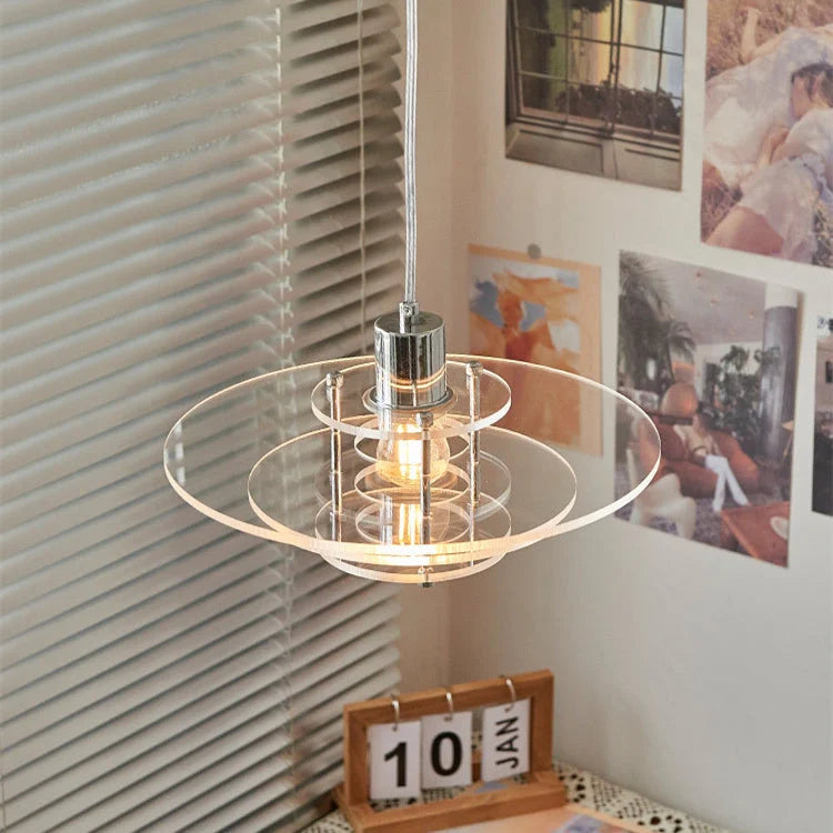 Vintage Glass Hanging Ceiling Light