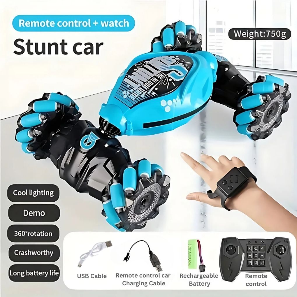 Smart Gesture Control RC Car