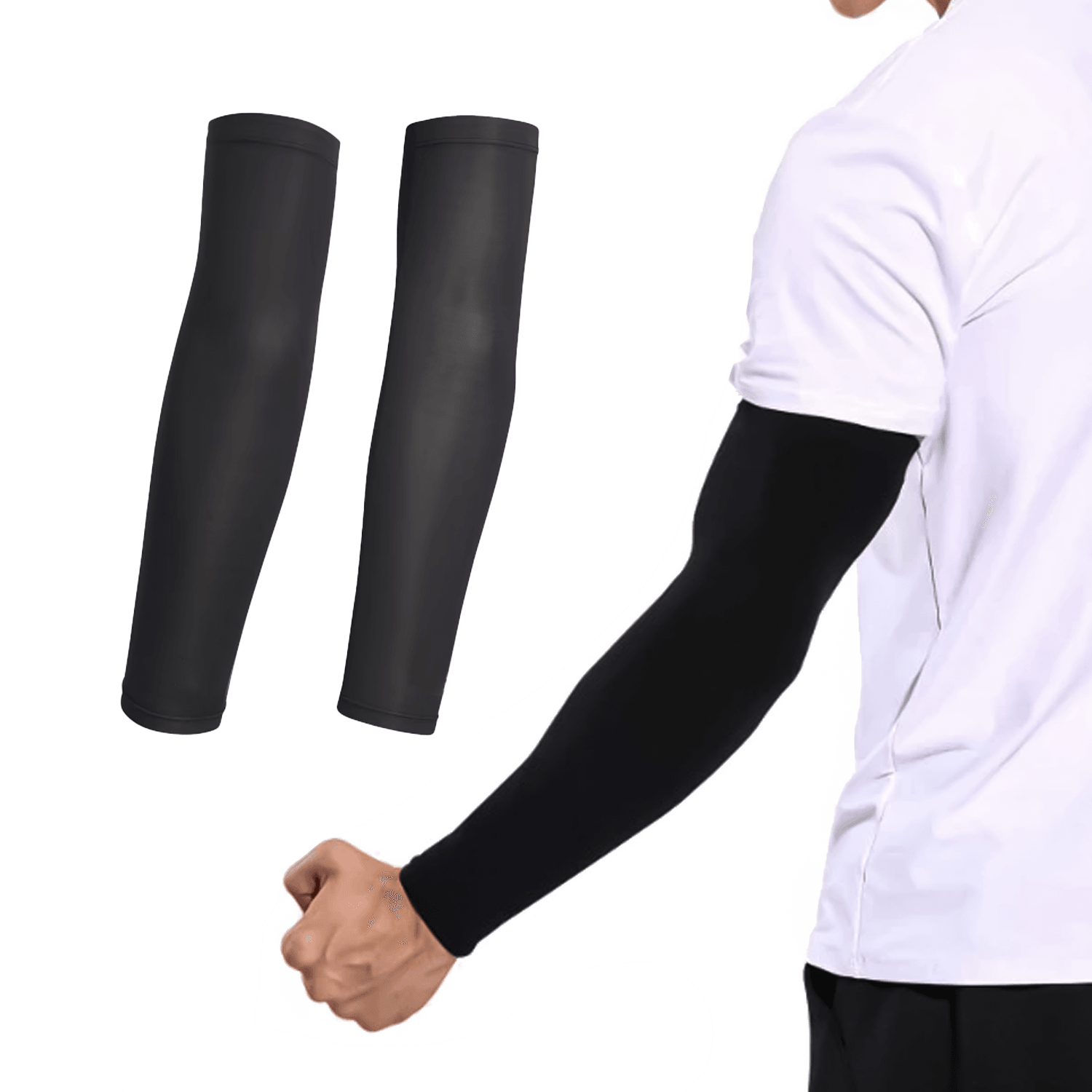 Sport UV Protection Arm Sleeves for Cycling & Running - Lusomart