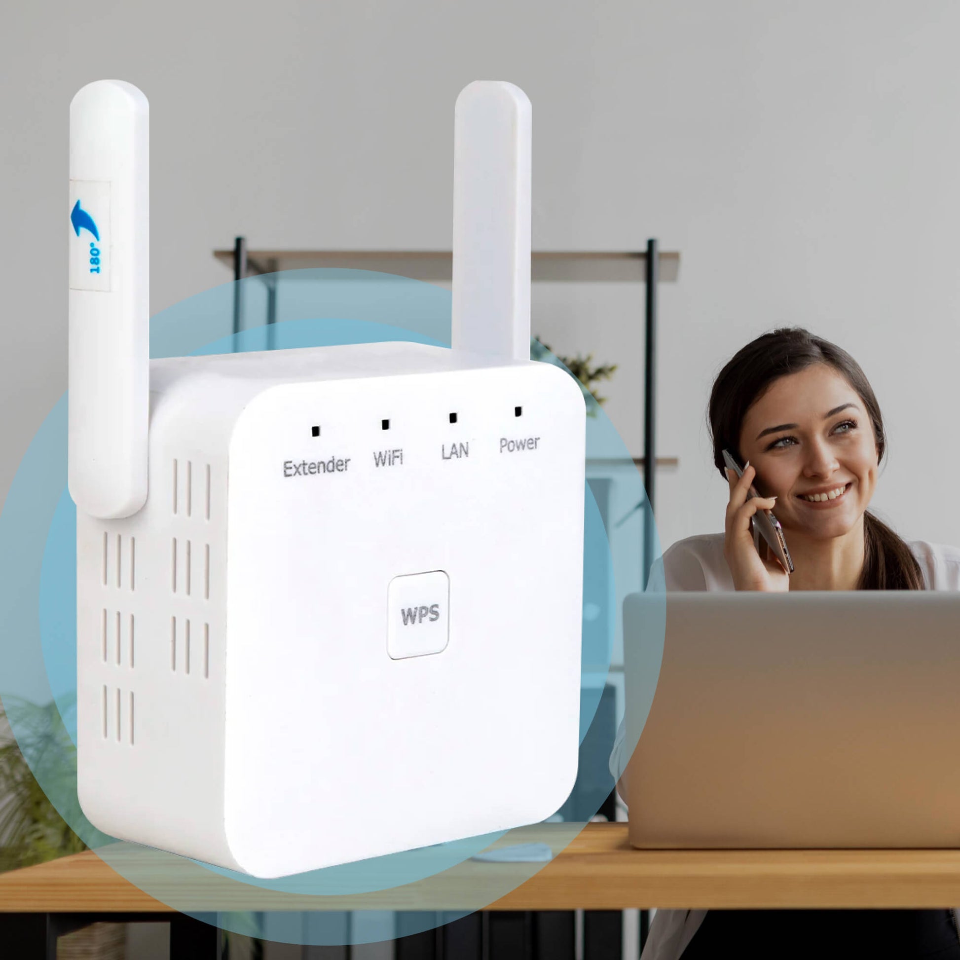 Fast Dual Band 5G WiFi Booster for Home Network - Lusomart
