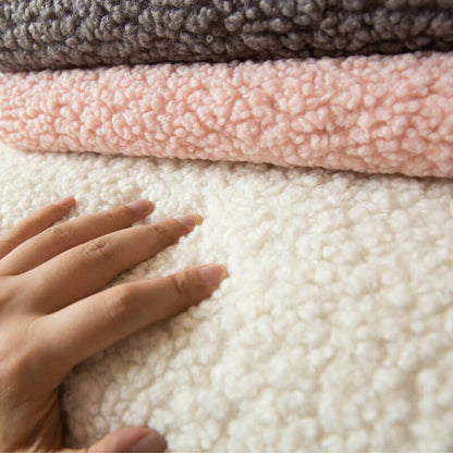Plush Fleece Sofa Throw Cover 90x160 cm