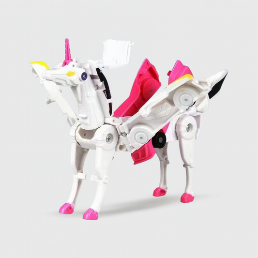 Colorful Musical Unicorn Vehicle Toy - Lusomart