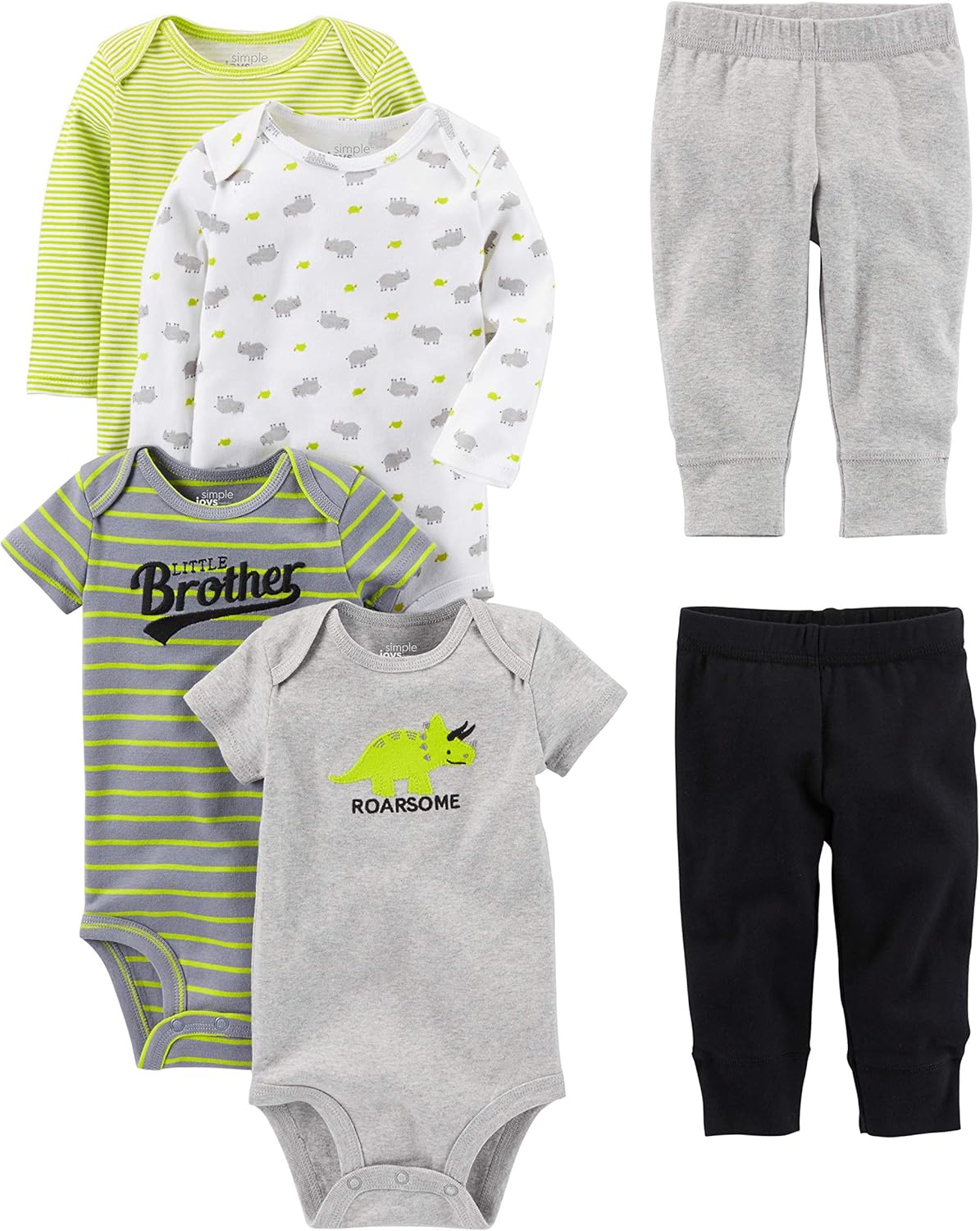 Unisex Baby 6-Piece Clothing Set 1