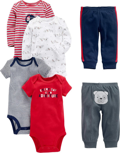 Unisex Baby 6-Piece Clothing Set 2