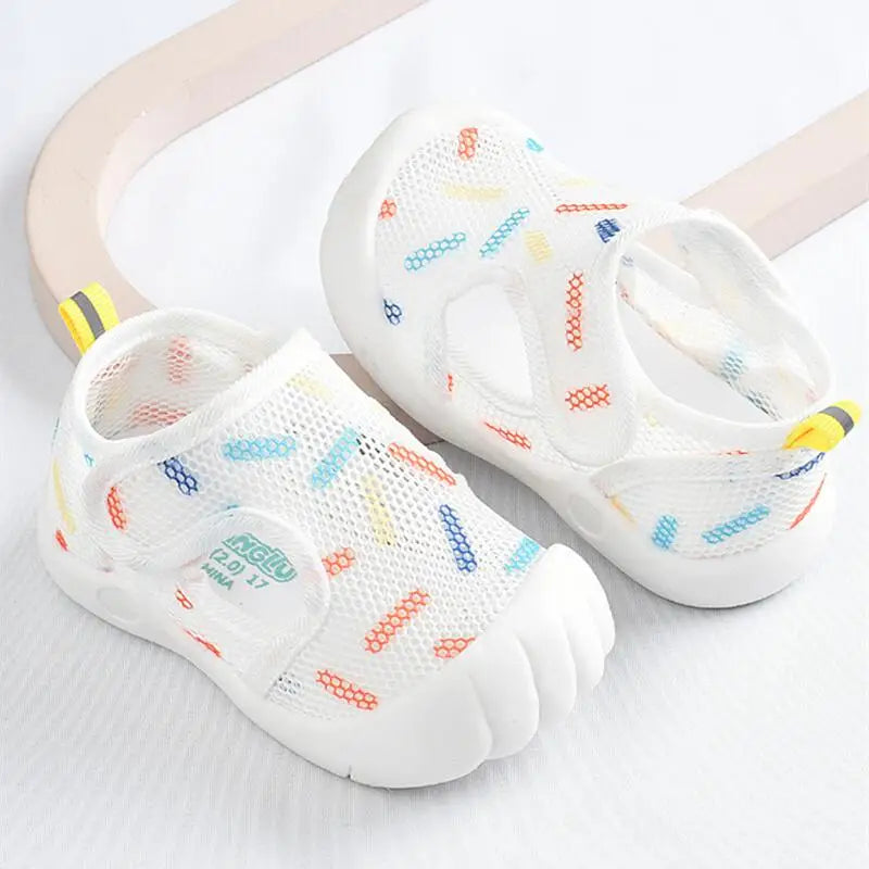 Unisex Babysandalen Eerste Stapjes Ademend Lichtgewicht Antislip Rubber 1