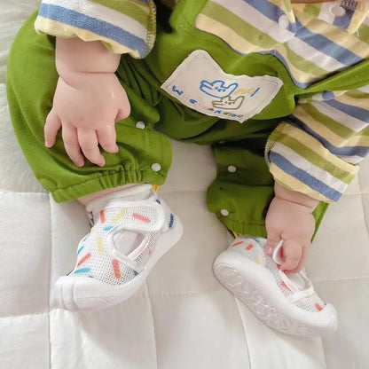 Unisex Babysandalen Eerste Stapjes Ademend Lichtgewicht Antislip Rubber 5