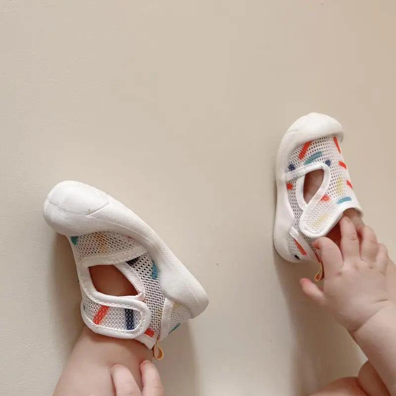 Unisex Babysandalen Eerste Stapjes Ademend Lichtgewicht Antislip Rubber 6