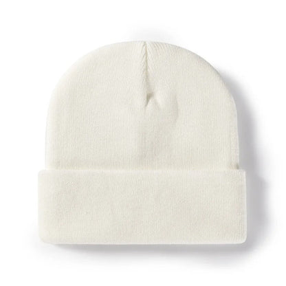 Personalized Warm Beanie Cap - Custom Text Acrylic Hat - Lusomart
