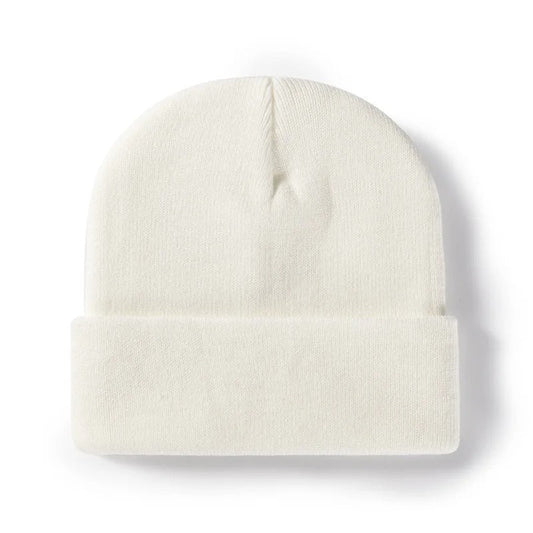 Personalized Warm Beanie Cap - Custom Text Acrylic Hat - Lusomart