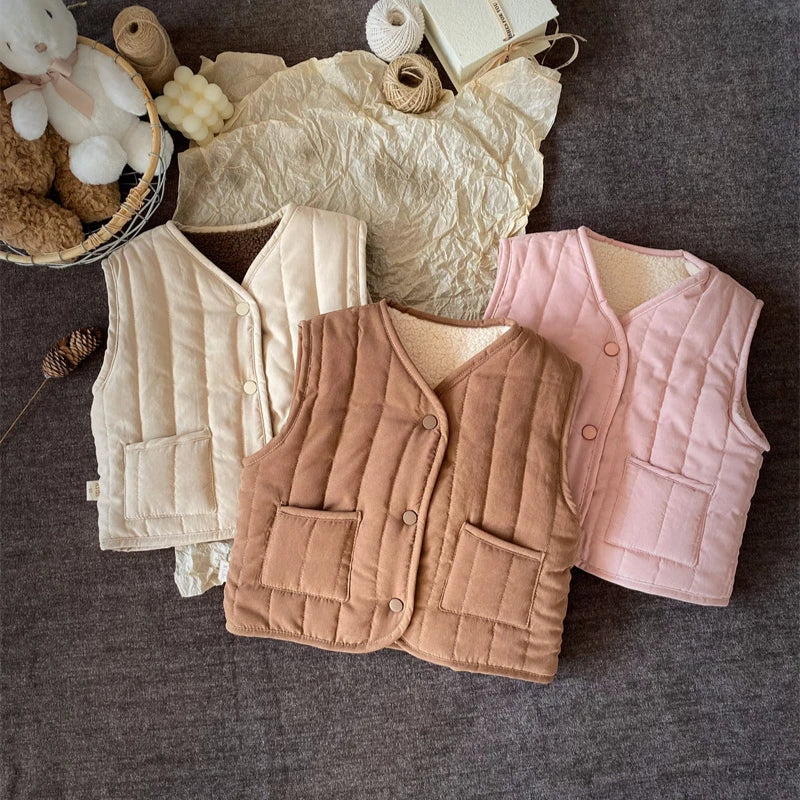 Soft Reversible Baby Jacket - Lusomart