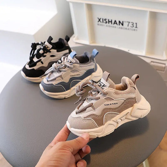 Comfy Boys Girls Air Mesh Trainers Non Slip Shoes - Lusomart