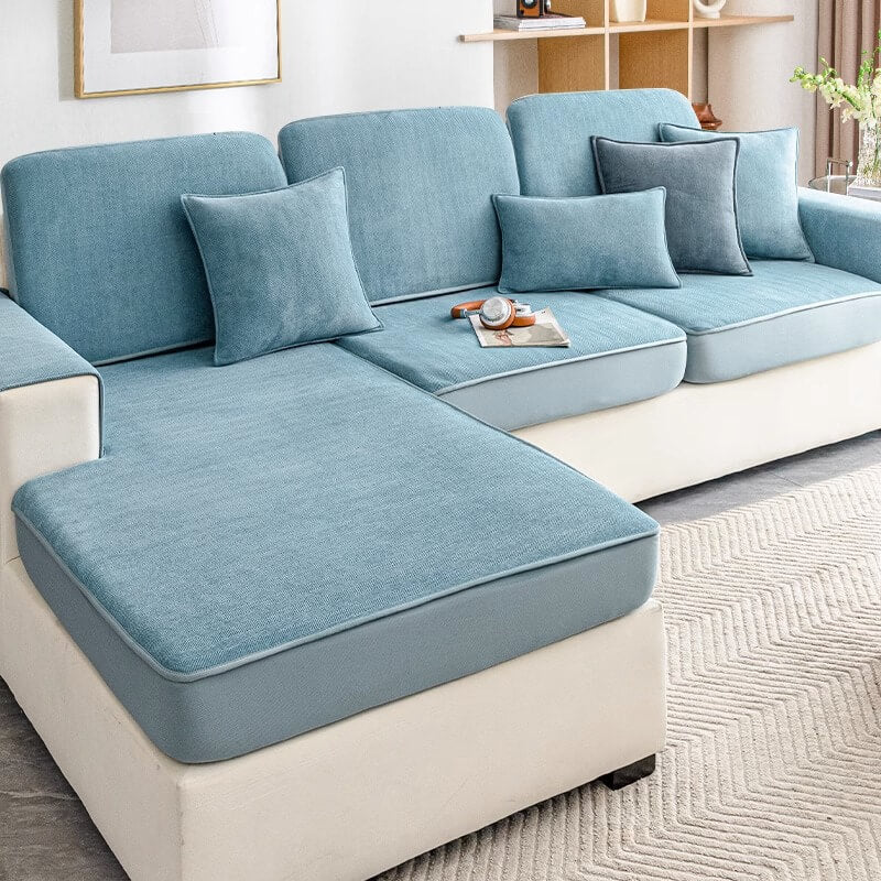 Furniture Protector Soft Plush Sofa Cover Slipcover