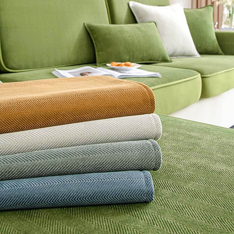 Furniture Protector Soft Plush Sofa Cover Slipcover