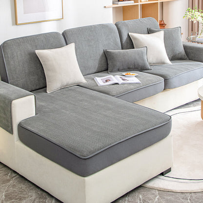 Furniture Protector Soft Plush Sofa Cover Slipcover
