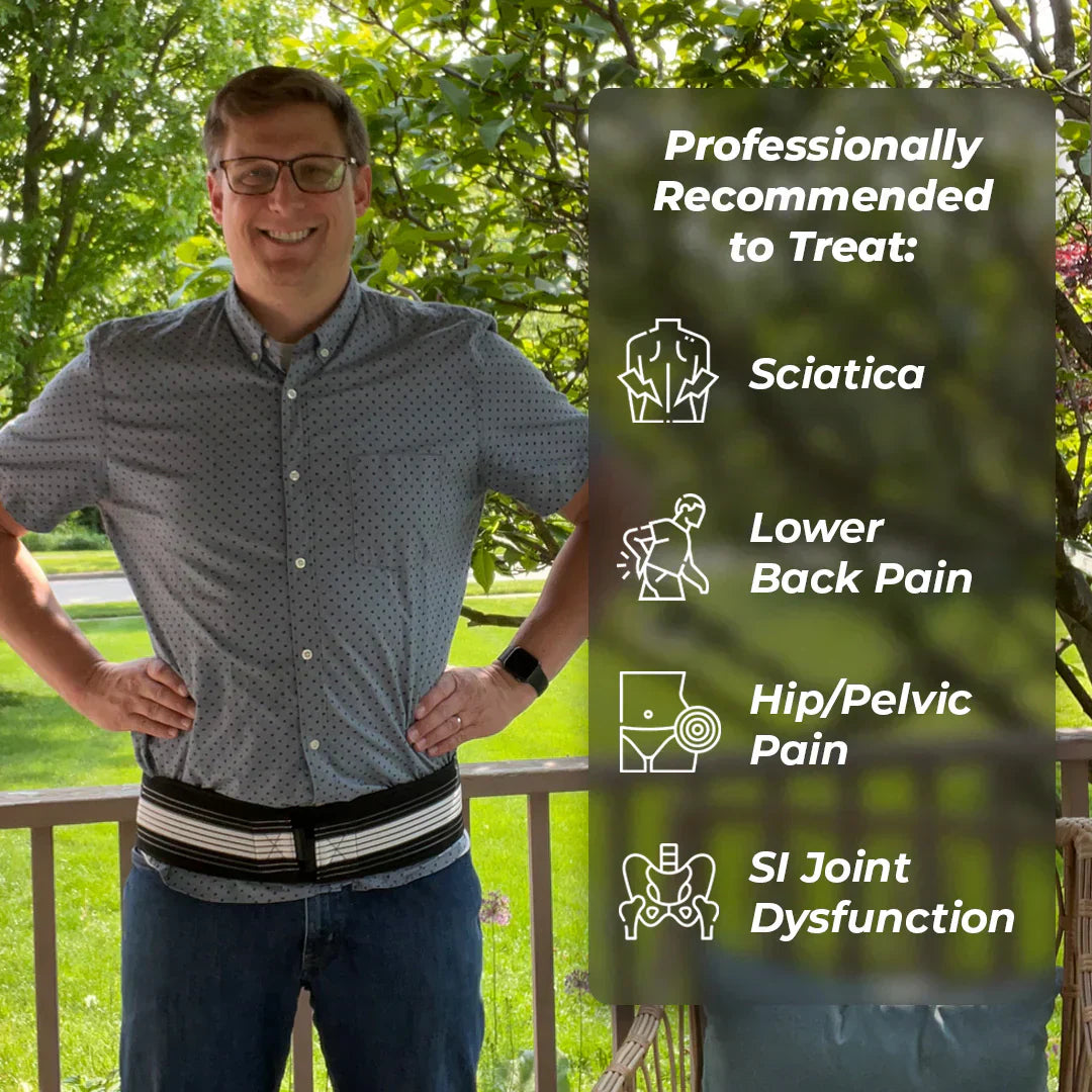 Comfortable Back Support Belt For Sciatica Relief