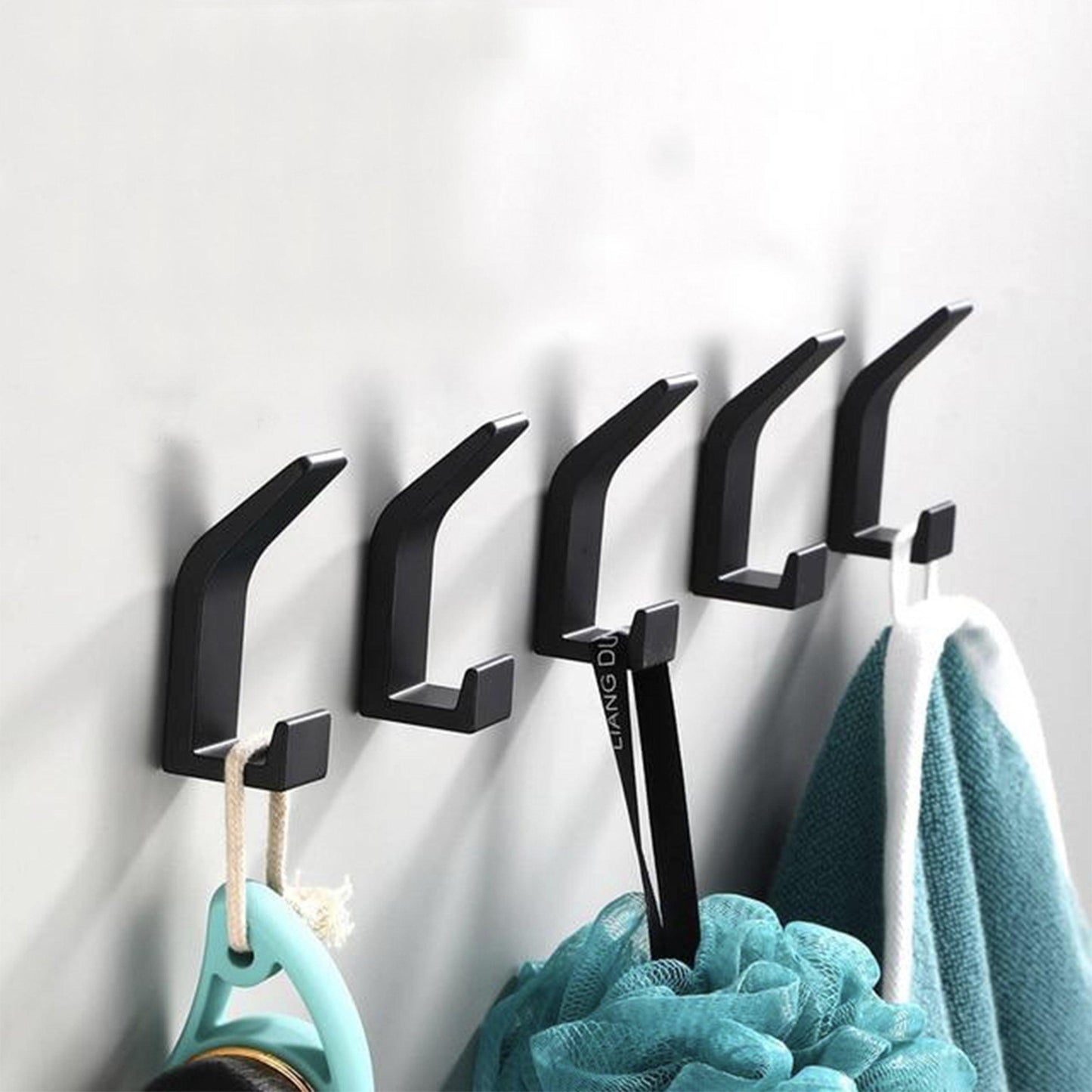 Simple Wall Mount Hooks for Entryway Organization