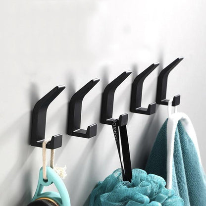Simple Wall Mount Hooks for Entryway Organization