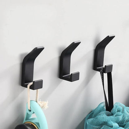 Simple Wall Mount Hooks for Entryway Organization