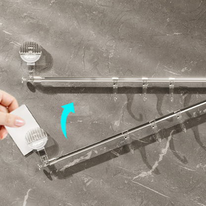 Space Saving Foldable Towel Bar