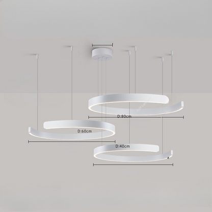 Round LED Ceiling Light Fixture Warm Home Lighting