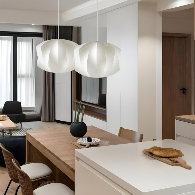 Sleek Glass Drop Pendant Light