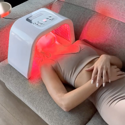 Advanced 7 Color LED Facial Spa System - Lusomart